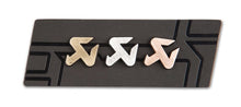 Carica l&#39;immagine nel visualizzatore di Gallery, Akrapovic Cut copper/silver/brass pin set