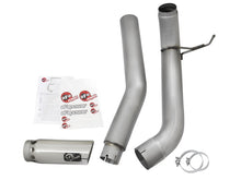 Carica l&#39;immagine nel visualizzatore di Gallery, aFe Atlas Exhaust 5in DPF-Back Exhaust Aluminized Steel 2016 Nissan Titan XD V8-5.0L w/ Polished Tip