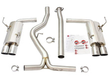 Charger l&#39;image dans la galerie, aFe Takeda 3in SS Exhaust Cat-Back 15-16 Subaru WRX/STI 2.0L/2.5L Polished Tips