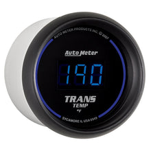 Carica l&#39;immagine nel visualizzatore di Gallery, Autometer 52.4mm Black Digital Trans Temperature Gauge