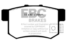 Charger l&#39;image dans la galerie, EBC 01-03 Acura CL 3.2 Yellowstuff Rear Brake Pads