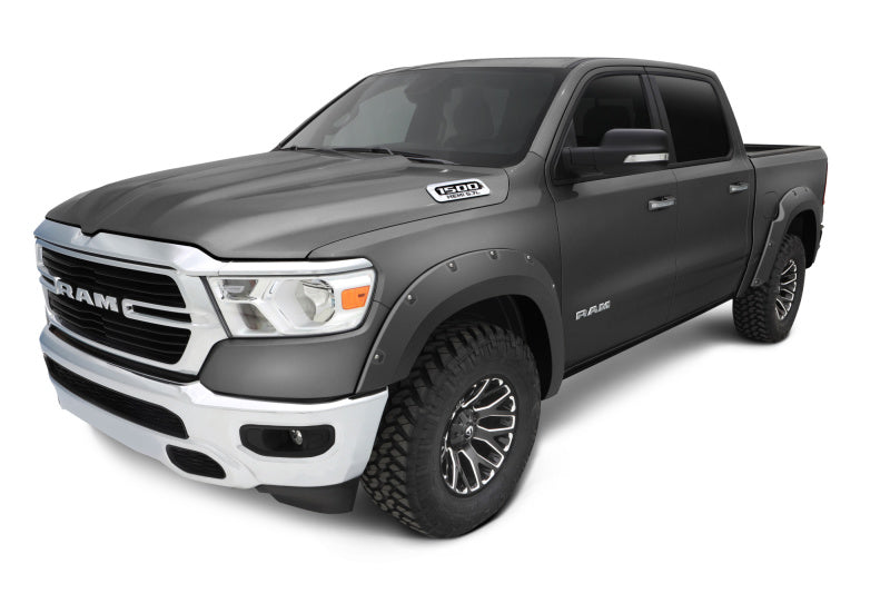 Bushwacker 19-20 Ram 1500 (Excl Rebel Models) Pocket Style Flares 4pc - Granite Crystal Metallic