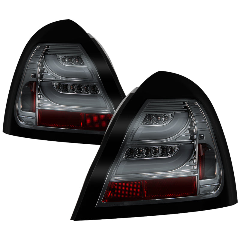 Spyder Pontiac Grand Prix 04-08 Light Bar LED Tail Light Smoke ALT-YD-PGP04-LED-SM