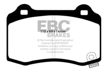 Charger l&#39;image dans la galerie, EBC 04-05 Cadillac CTS-V 5.7 Bluestuff Rear Brake Pads