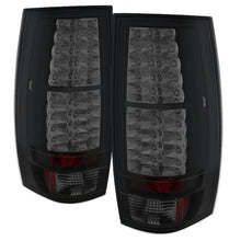 Load image into Gallery viewer, Spyder Chevy Suburban/GMC Yukon/Yukon Denali 07-14 LED Tail Lights Blk Smke ALT-YD-CSUB07-LED-BSM