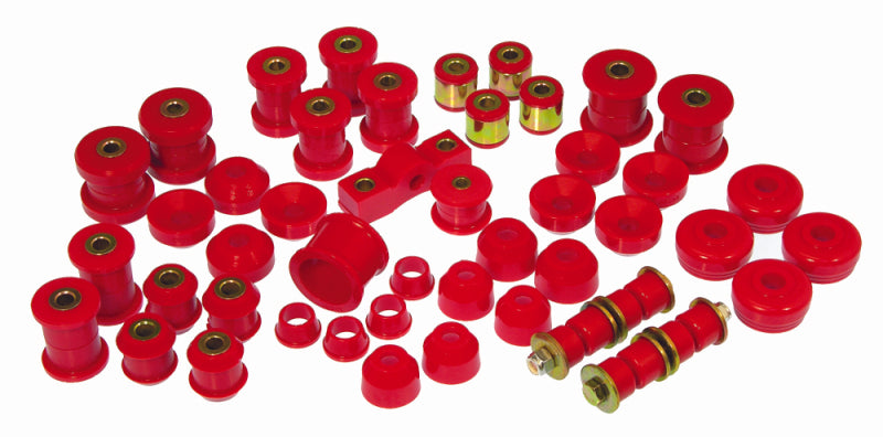 Prothane 84-87 Honda Civic/CRX Total Kit - Red