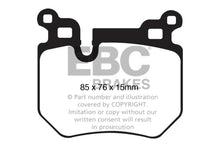 Cargar imagen en el visor de la galería, EBC 08-10 BMW 135 3.0 Twin Turbo Greenstuff Rear Brake Pads