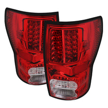 Carica l&#39;immagine nel visualizzatore di Gallery, Xtune Toyota Tundra 07-13 LED Tail Lights Red Clear ALT-JH-TTU07-LED-RC