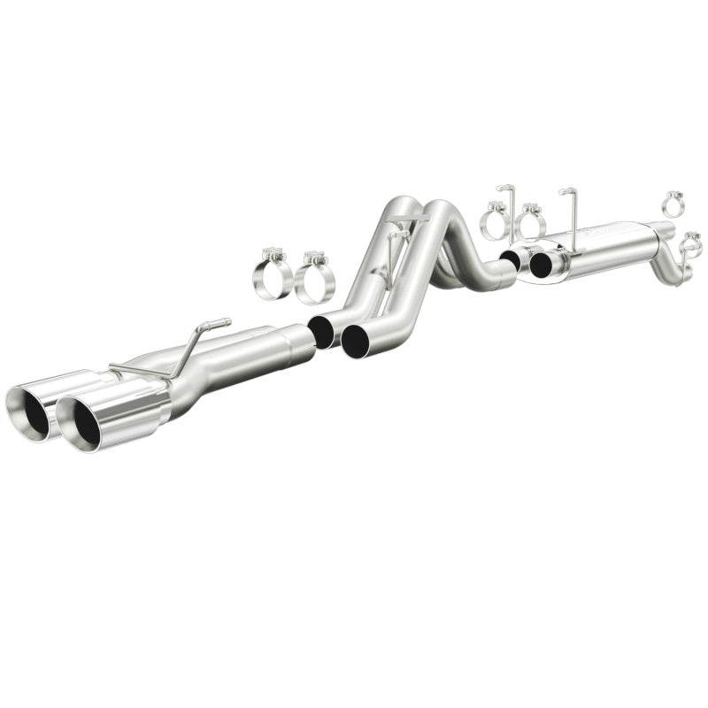 MagnaFlow Sys C/B 06 Dodge Ram 1500 Truck V10 8.3L Std-CC Dual Straight Passngr Side Rear Exit Exht