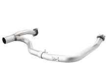 Charger l&#39;image dans la galerie, aFe Power Twisted Steel Y-Pipe Aluminized 2in 12-14 Jeep Wrangler (JK) V6 3.6L (4dr)