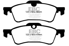 Charger l&#39;image dans la galerie, EBC 02-03 Mini Hardtop 1.6 Greenstuff Rear Brake Pads