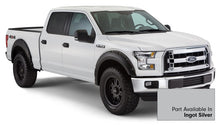 Load image into Gallery viewer, Bushwacker 16-17 Ford F-150 Styleside Pocket Style Flares 4pc 78.9/67.1/97.6in Bed - Ingot Silver