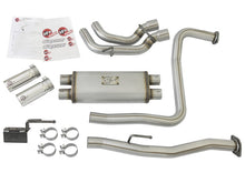 Carica l&#39;immagine nel visualizzatore di Gallery, aFe Rebel Series 3in SS Cat-Back Exhaust System w/ Polished Tip 04-15 Nissan Titan V8 5.6L