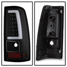 Carica l&#39;immagine nel visualizzatore di Gallery, xTune Chevy Silverado 1500/2500/3500 99-02 / Version 3 Tail Lights Black ALT-ON-CS99V3-LBLED-BK