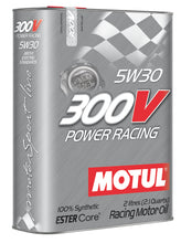 Charger l&#39;image dans la galerie, Motul 2L Synthetic-ester Racing Oil 300V POWER RACING 5W30 - Case of 10