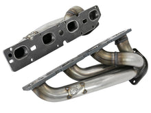 Charger l&#39;image dans la galerie, aFe Power Twisted Steel 304SS Shorty Header 09-18 Dodge Challenger / Charger V8-5.7L