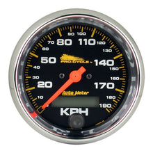 गैलरी व्यूवर में इमेज लोड करें, Autometer Pro-Cycle Gauge Speedo 3 3/4in 120 Mph Elec Black