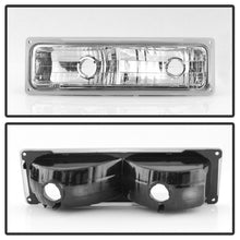 Carica l&#39;immagine nel visualizzatore di Gallery, Xtune Chevy Suburban 94-98 Headlights w/ Corner &amp; Parking Lights 8pcs Chrome HD-JH-CCK88-AM-C-SET