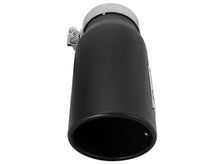 Cargar imagen en el visor de la galería, aFe MACHForce-XP 3.5in 409 Stainless Steel Exhaust Tip 3.5in x 4.5in Out x 12in L Clamp-On