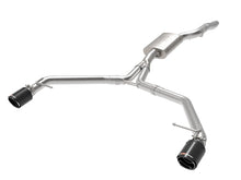 Cargar imagen en el visor de la galería, afe MACH Force-Xp 13-16 Audi Allroad L4 SS Axle-Back Exhaust w/ Carbon Tips