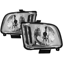 Charger l&#39;image dans la galerie, xTune Ford Mustang 05-09 Halogen OEM Style Headlight (Non HID) OEM Chrome HD-JH-FM05-C