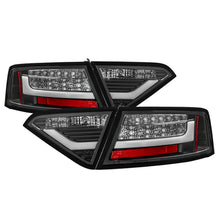 Cargar imagen en el visor de la galería, Spyder Audi A5 08-12 LED Tail Lights Black ALT-YD-AA508-LED-BK