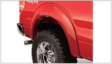 Laden Sie das Bild in den Galerie-Viewer, Bushwacker 09-14 Ford F-150 Styleside Extend-A-Fender Style Flares 4pc 67.0/78.8/97.4in Bed - Black