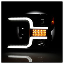 Load image into Gallery viewer, Spyder 18-19 Ford F-150 Proj Headlights - Halogen Model - LED Seq Turn - Blk PRO-YD-FF15018-LBSEQ-BK