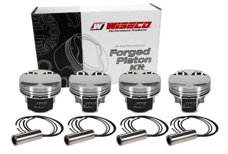 Wiseco Mitsu Evo 4-9 HD2 Asymmetric Skirt Gas Ported Bore 86.00mm - Size +.40 - CR 10.5 Piston Set