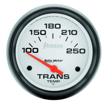 Charger l&#39;image dans la galerie, Autometer Phantom 2-5/8in 100-250 Degree F Electric Transmission Temp Gauge