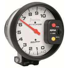 Carica l&#39;immagine nel visualizzatore di Gallery, Autometer Phantom 5 inch 10,000RPM Tachometer w/ Memory