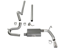 Carica l&#39;immagine nel visualizzatore di Gallery, aFe Scorpion 2-1/2in Aluminized Steel Cat Back Exhaust 07-17 Jeep Wrangler V6-3.6/3.8L (4 Dr)