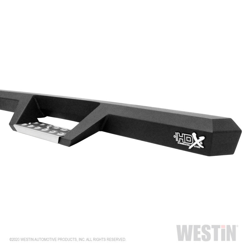 Westin 2020 Chevy Silverado 2500/3500 Crew Cab (8ft Bed) W2W Nerf Step Bars - Textured Black