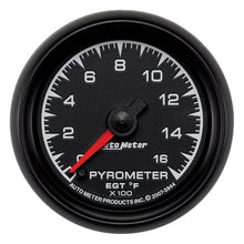 Laden Sie das Bild in den Galerie-Viewer, Autometer ES 52.4mm Pyrometer 0-1600 Degree F FSE Gauge