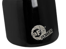 Cargar imagen en el visor de la galería, aFe MACH Force-Xp 409 SS Clamp-On Exhaust Tip 2.5in. Inlet / 4in. Outlet / 6in. L - Black