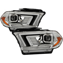 Load image into Gallery viewer, Spyder Dodge Durango 11-13 Halogen Model Only Projector Headlights - Chrome PRO-YD-DDU11SI-C