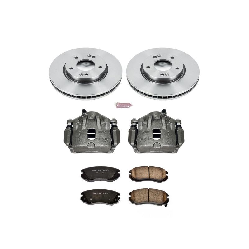 Power Stop 06-10 Hyundai Sonata Autospecialty Kit w/ Calipers - Front