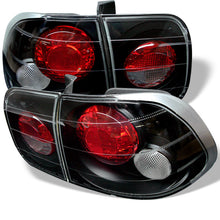 Carica l&#39;immagine nel visualizzatore di Gallery, Spyder Honda Civic 96-98 4Dr Euro Style Tail Lights Black ALT-YD-HC96-4D-BK