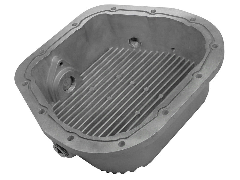 afe Rear Differential Cover (Raw; Street Series); Ford F-150 97-15 V6-3.5L (tt); 12 Bolt-9.75in