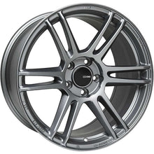 Charger l&#39;image dans la galerie, Enkei TSR-6 18x8 5x100 45mm Offset 72.6mm Bore Titanium Gray Wheel