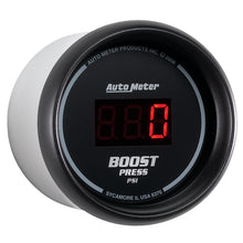 Laden Sie das Bild in den Galerie-Viewer, Autometer SportComp 52mm Digital 0-60 PSI Boost Gauge