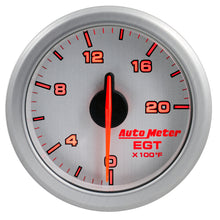 Cargar imagen en el visor de la galería, Autometer Airdrive 2-1/16in EGT Gauge 0-2000 Degrees F - Silver