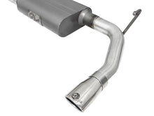 Laden Sie das Bild in den Galerie-Viewer, aFe Scorpion 2-1/2in Alum Steel Cat-Back Exhaust w/Pol Tip 07-18 Jeep Wrangler (JK) V6-3.6L/3.8L