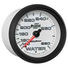 Carica l&#39;immagine nel visualizzatore di Gallery, Autometer Phantom II 2-5/8in 140-280 Degree F Mechanical Water Gauge