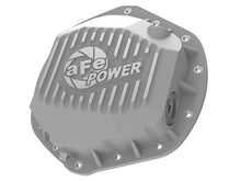 Carica l&#39;immagine nel visualizzatore di Gallery, aFe Power Pro Series Rear Differential Cover Raw w/ Machined Fins 14-18 Dodge Ram 2500/3500