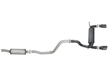 Laden Sie das Bild in den Galerie-Viewer, aFe Rebel Series 2.5in 409 SS Cat-Back Exhaust System w/ Black Tips Jeep Wrangler (JL) 2018 V6 3.6L