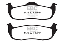 Charger l&#39;image dans la galerie, EBC 05-06 Infiniti QX56 5.6 (Bosch) Extra Duty Rear Brake Pads