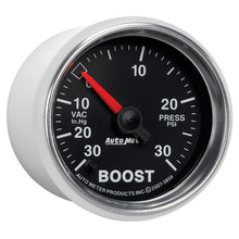 Laden Sie das Bild in den Galerie-Viewer, Autometer GS 30inhg-30PSI Digital Vac/Boost Gauge