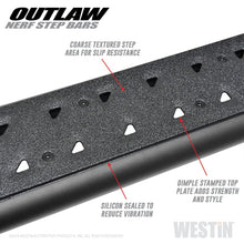 गैलरी व्यूवर में इमेज लोड करें, Westin 15-19 Ford F-150 SuperCrew / 17-19 Ford F-250/350 Crew Cab Outlaw Nerf Step Bars