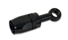 Cargar imagen en el visor de la galería, Vibrant -10AN Banjo Hose End Fitting for use with M16 or 5/8in Banjo Bolt - Aluminum Black